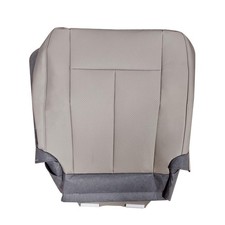 Passenger Side Bottom Seat Cover Replacement Perforated Gray