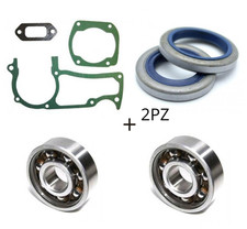 KIT GUARNIZIONE +CUSCINETTI +PARAOLI PER MOTOSEGA JONSERED CS2166- CS2172