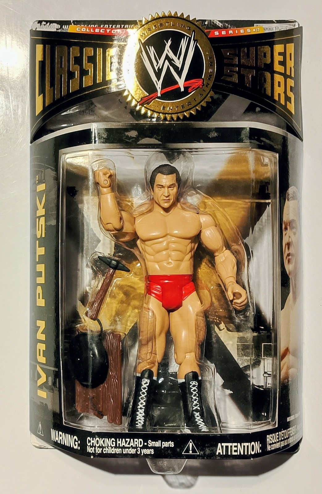 Ivan Putski Classic Superstars WWE Serie #17 Jakks Pacific Wrestling Figure