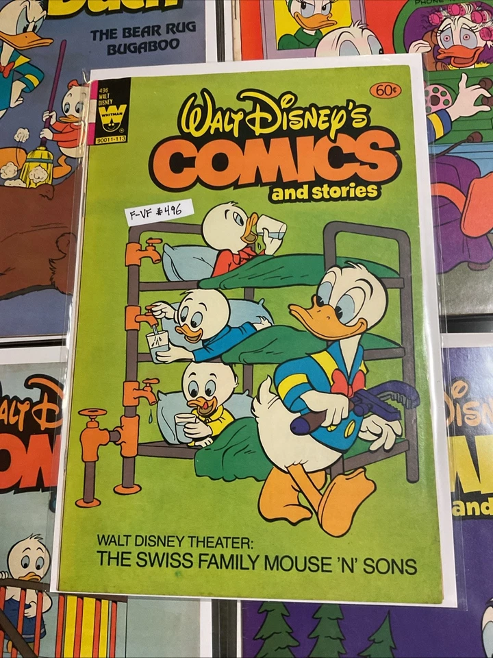 QUIOSCO WHITMAN Walt Disney Pato Donald Lote de 30 VG Lector de Bajo Grado Foto 2 de 4