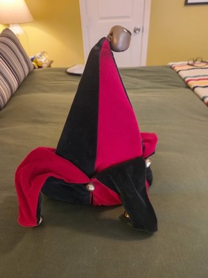 Handmade Felt Jester Hat, Perfect Condition, Incredible Workmanship
