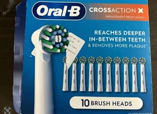 Oral-B CrossAction Replacement Brush Heads with Bacterial Protection (10-Count)