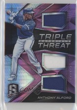 2017 Panini Chronicles Pink Prizm 7/49 Anthony Alford #TTM-AA 1d5