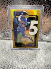2025 Select Baseball George Brett Select Numbers Gold Prizm 1/10