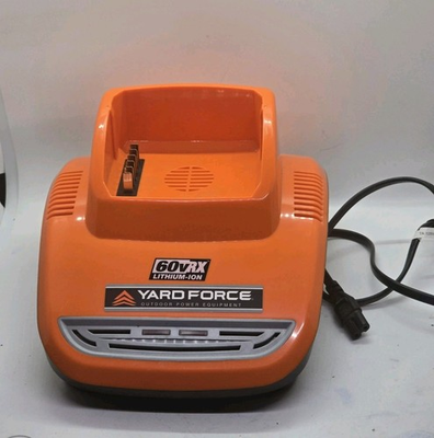 #ad YARD FORCE 60V Battery Chager YF60VRX2A CHG.*excellent* $59.99