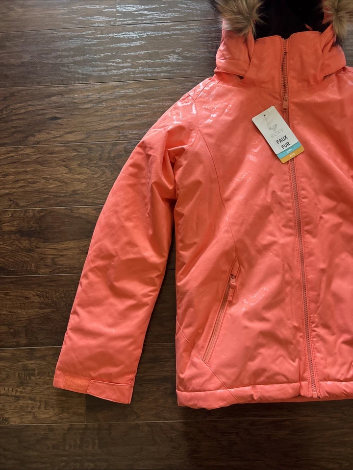 Chaqueta Esquí Niña Roxy Talla 14/XL Color Coral Foto 3 de 4