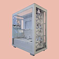 @USED/WITH ISSUES@  NZXT H7 Elite Mid Tower Case - Matte White MNZ14