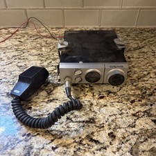 Vintage Craig 23 Channel Transceiver CB Radio 4101 and Microphone . Working