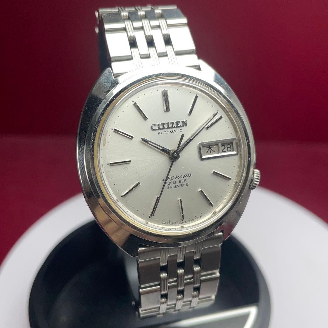 Citizen Leopard Automatic Watch 1971 Stainless St… - image 6