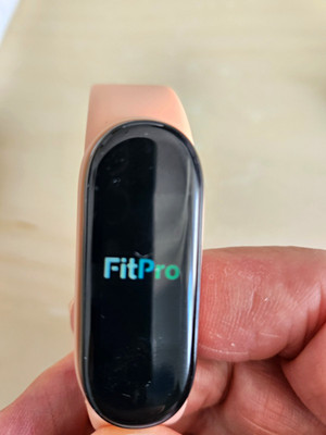 FitPro Activity Tracker Fitnessarmband Unisex Rosa Herzfrequenz Schlaf Musik