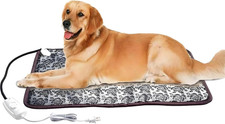 Heated Dog Bed XL Dog Heating Pad Outdoor Indoor House,Continuous High  Low Hea