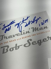 🏜️ BOB SEGER 🏜️ Signed Autographed Book Inscribed PSA DNA COA RARE