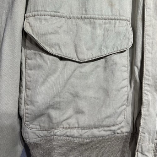 Cockpit USA A-2 Bomber Jacket Mens Medium Tan Military Air Force Leather Accent - Picture 13 of 20