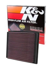 K&N Engine Air Filter: Reusable, Clean Every 75,000 Miles, Washable, Replacemen