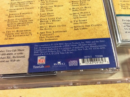 4 CD Compilation 8 Total CD's Time Life Lifetime of Romance CD Collection Love - Picture 3 of 3