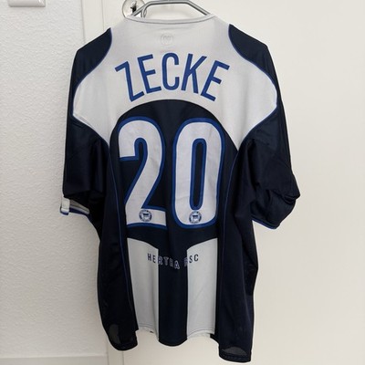 Original Matchworn Spielertrikot Hertha BSC Berlin #20 Zecke Neuendorf