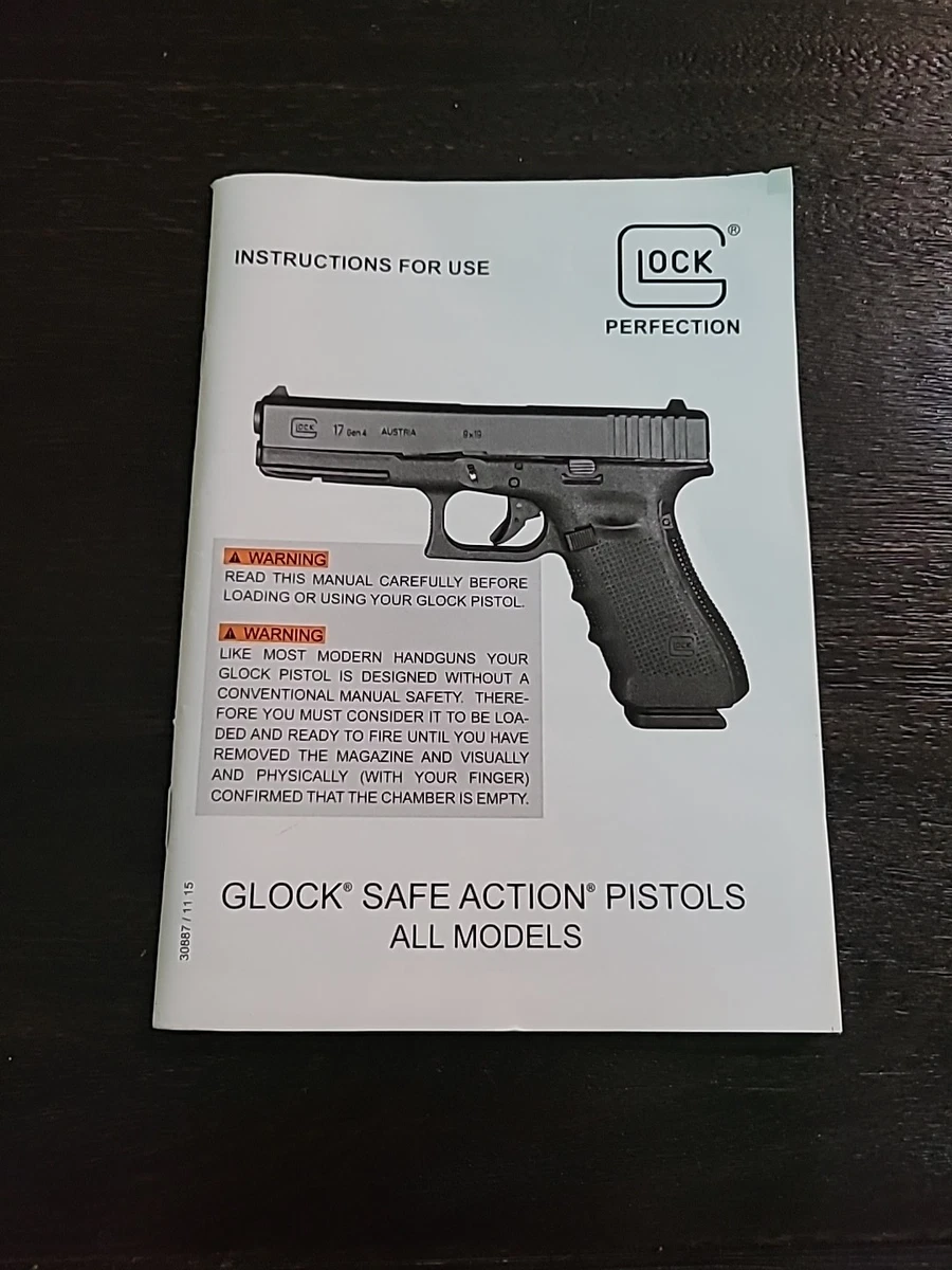 Glock 17, 19, 20, 21, 22... Operator's Manual – New Reproduction