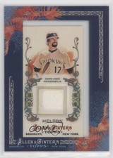 2011 Topps Allen & Ginter's Framed Mini Relics Todd Helton #AGR-THE HOF 0t2