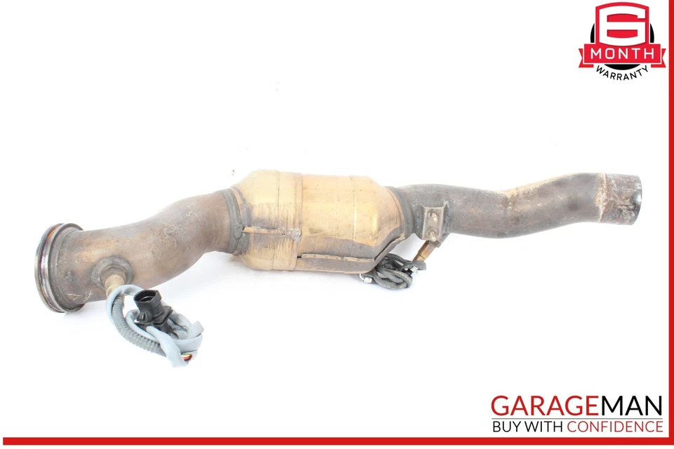 14-17 Maserati Quattroporte S Ghibli AWD Exhaust Downpipe Right Side OEM - Image 4 of 4