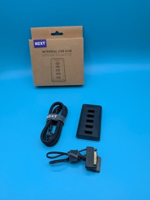 NZXT Internal USB Hub 3 Interner USB 2.0 Verteiler AC-IUSBH-M3-4 PC Mainboard