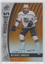 2017 SP Game Used Authentic Rookies Orange Rainbow /114 Michael Amadio #133 xp6