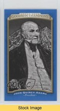 2017 Goodwin Champions Horizontal Mini Royal Blue John Quincy Adams READ 04d7