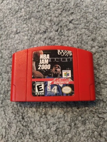 NBA Jam 2000 (N64) - Authentic Cartridge Good Condition