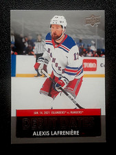 ALEXIS LAFRENIERE 2021-22 UPPER DECK DEBUT DATES NHL HOCKEY 21-22 #DD-1    91534