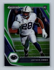 2021 Panini Prizm Draft Picks Collegiate #154 Jayson Oweh Green