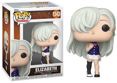 Funko Pop! Elizabeth Seven Deadly Sins 1343 Vinyl Figure in PopShield Protector
