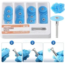 Dental Composite Finishing Polishing Finishing Discs 14mm Coarse/Mandrel