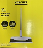 Kärcher SC 1 Upright Steam Mop up to 30 second heat Time 1300 W-Brand New White