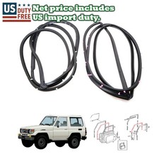 Fit Toyota Land Cruiser Pickup Fzj79 Grj78 Hzj71 Vdj78 Fr Door Weatherstrip Pair Fit Toyota Land Cruiser Pickup Fzj79 Grj78 Hzj71 Vdj78 Fr Door Weatherstrip Pair