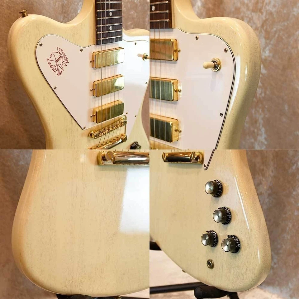 Gibson Custom Shop Non Reverse Firebird White Made in USA 2010 E-Gitarre - Bild 3 von 4