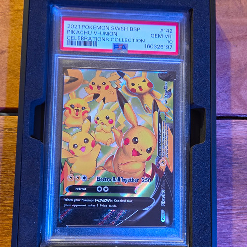 Pikachu V-UNION graded PSA 10 for sale on eBay