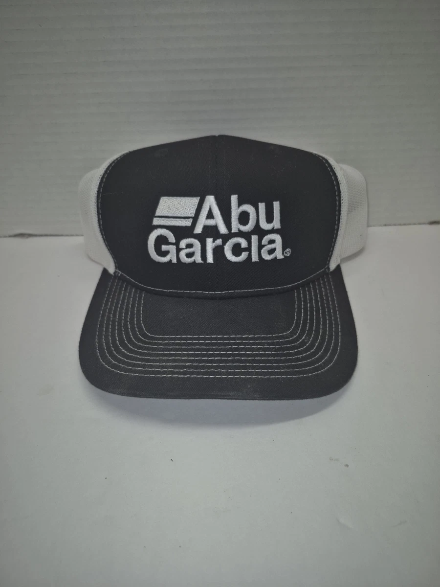 Casquette Baseball Noir Casquette De Baseball Noire ABU GARCIA « For Life Fishing » - Taille Adulte S/M Et L/XL - Coton Twill, Respirante - Neuf Avec