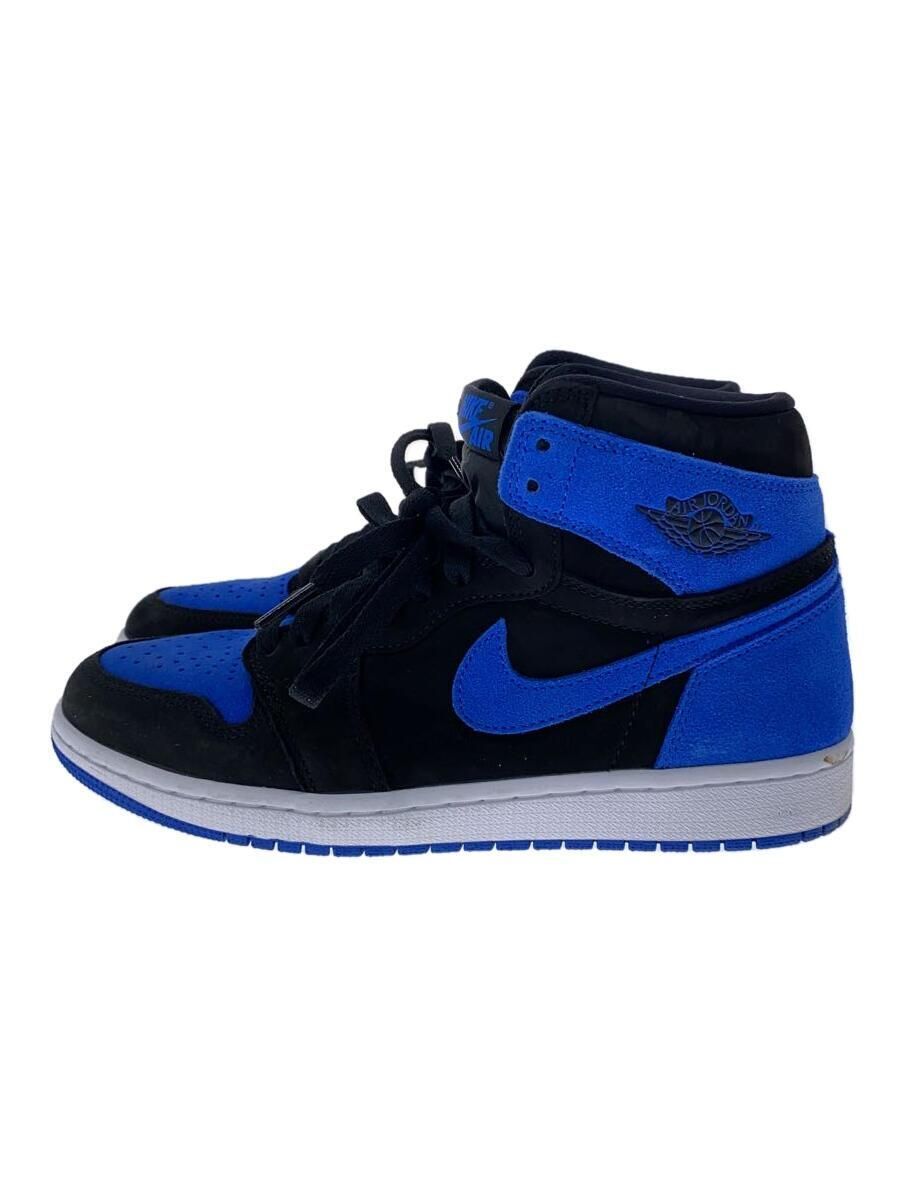 Nike High Top Sneakers AIR JORDAN 1 RETRO OG 26 cm Blue Used | eBay 