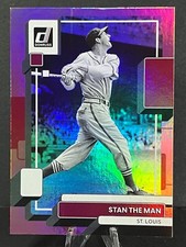 Stan Musial 2022 Donruss Pink Holo Parallel Nickname Variation Stan the Man #223