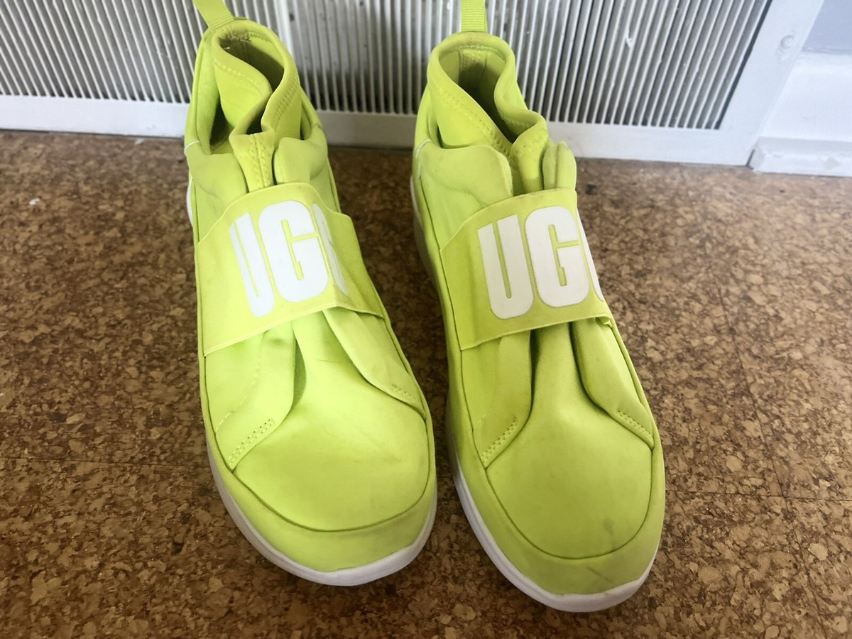 UGG Neutra Women's Neon Green Sneakers US size