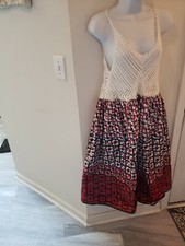 African woman sundress .size 06,08