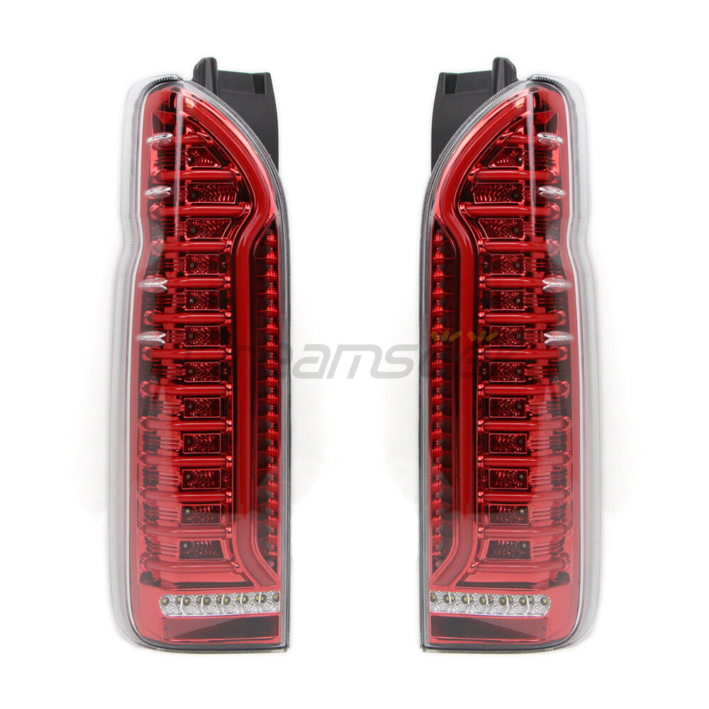 LED Rear Tail Light Assembly For Toyota HiAce 2004-2018 Brake Lamp
