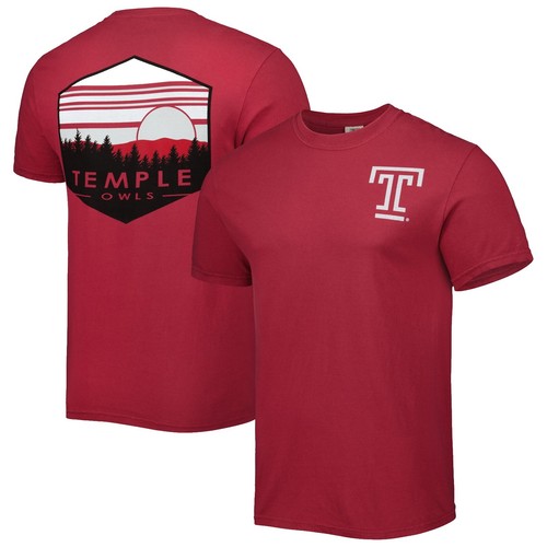 Champion Temple University T Shirt—Distressed Owl Logo—Men's