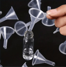 10pcs Mini Funnel Set, Plastic Funnels For Tr...