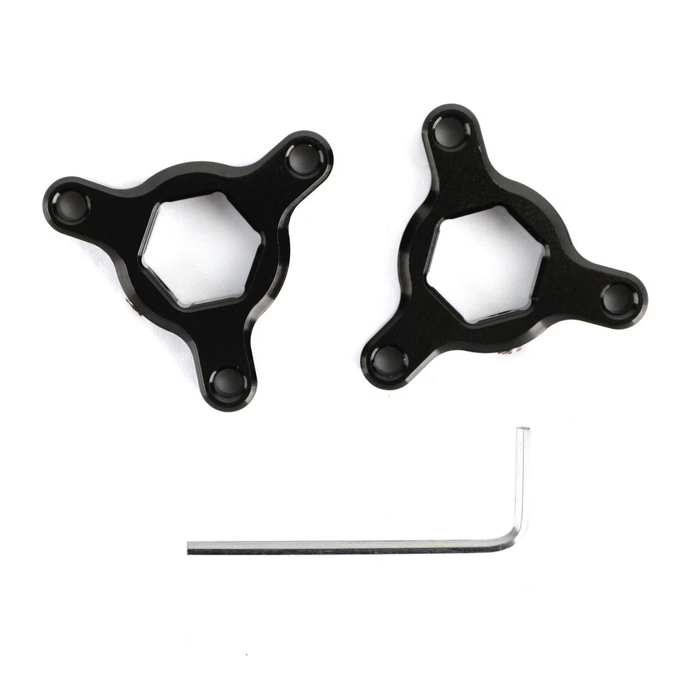 Fork Pre Adjusters Black 14MM Fit for Kawasaki Ninja ZX6R ZX10R ZZR1400 Z800 - Image 2 of 4