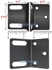 Premium 1U Rack Mounting Ears With Screws