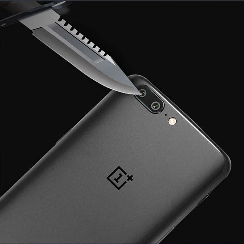 Película protectora de lente de cámara trasera de vidrio manipulado suave para One Plus 5 5T 3 3T Foto 4 de 4