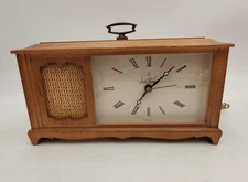 Vintage Seth Thomas Bonneville-E Model E202-000 Electric Alarm Clock ~ MCM