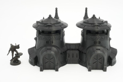 40K 40000 Star Wars Tabletop Gelände 3D Druck Massa'dun - Twin House