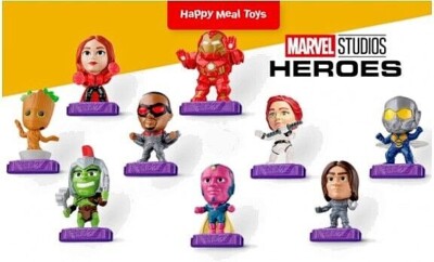 マーベルＭCＵDVD コレクション22枚セット 2020 MARVEL STUDIOS HEROES MCDONALDS HAPPY MEAL TOYS - U - PICK | eBay