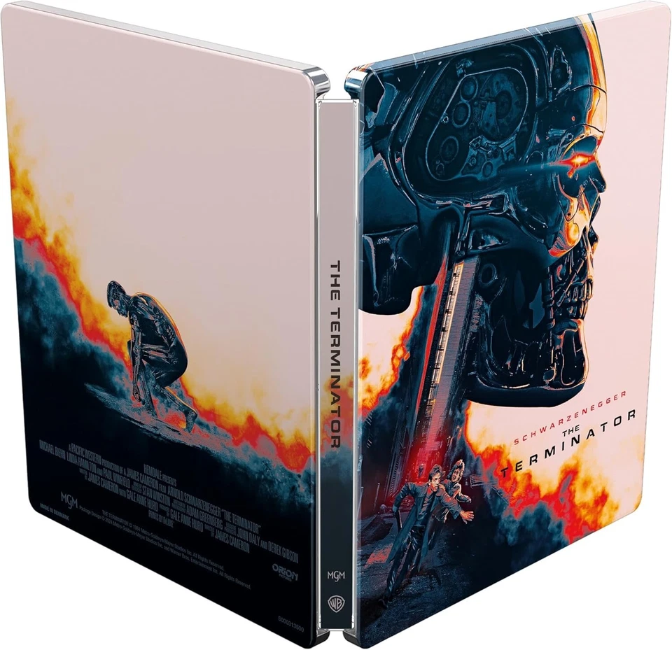 THE TERMINATOR (1984) 40th Anniv Limited Edition 4K UHD Blu-Ray Steelbook NEW - Image 4 of 4